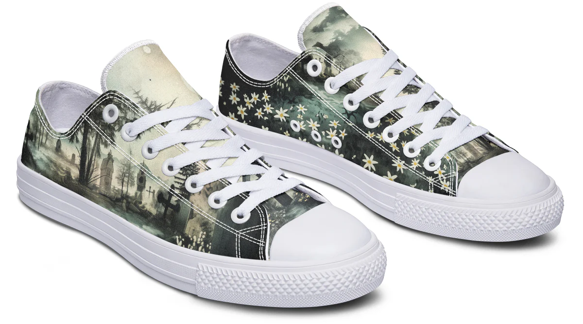 Whispers in the Fog Low Tops - Image 14