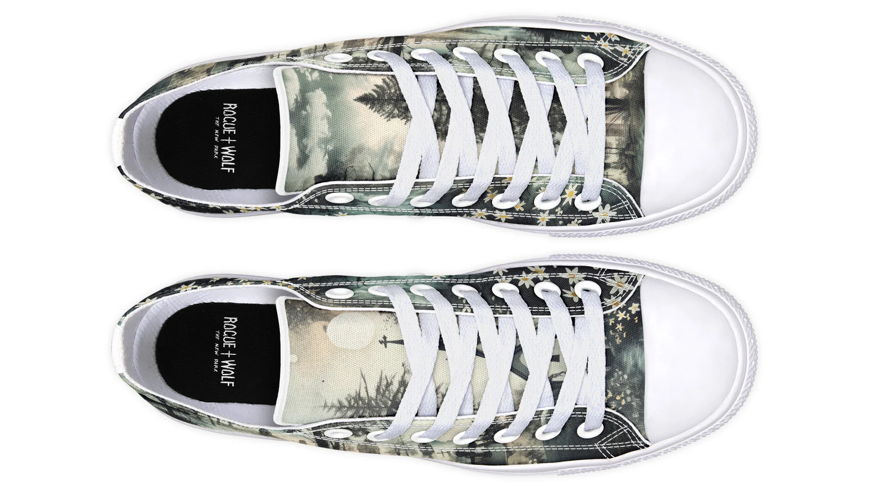 Whispers in the Fog Low Tops - Image 18
