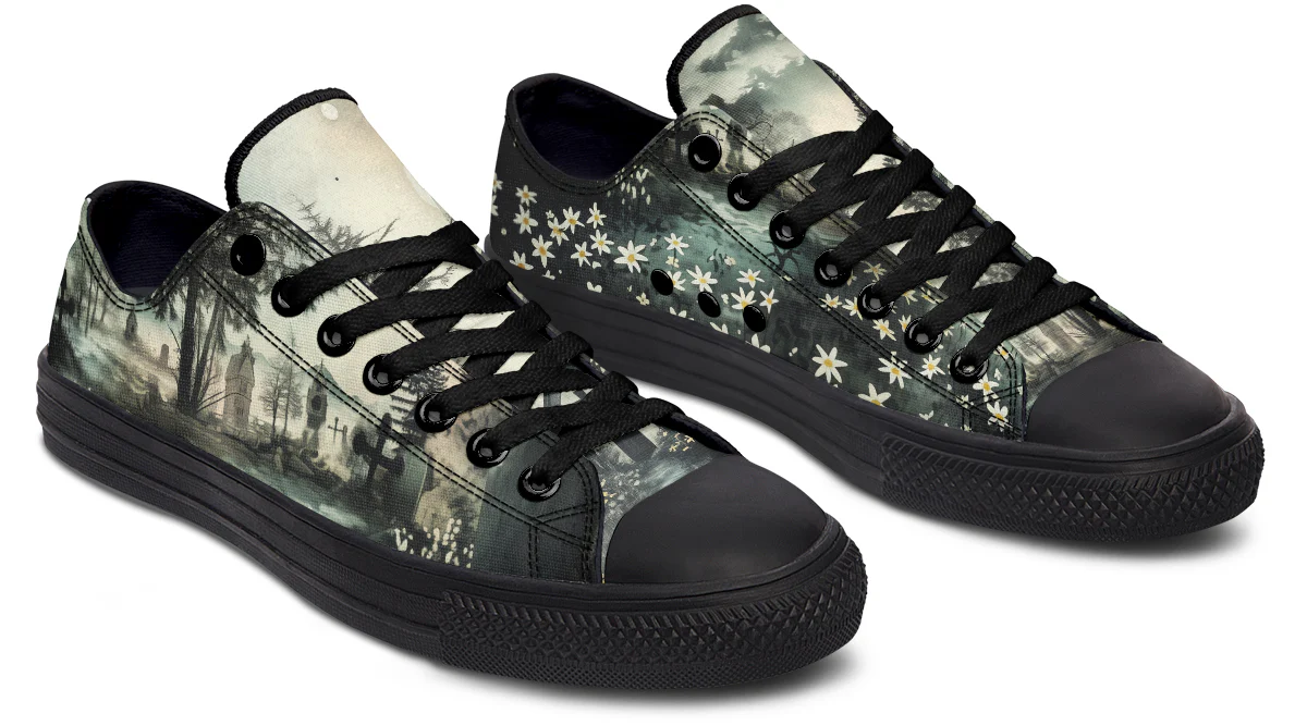 Whispers in the Fog Low Tops - Image 5