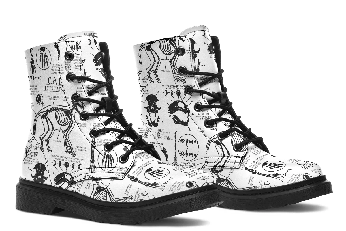 White Cat Study Boots - Image 2