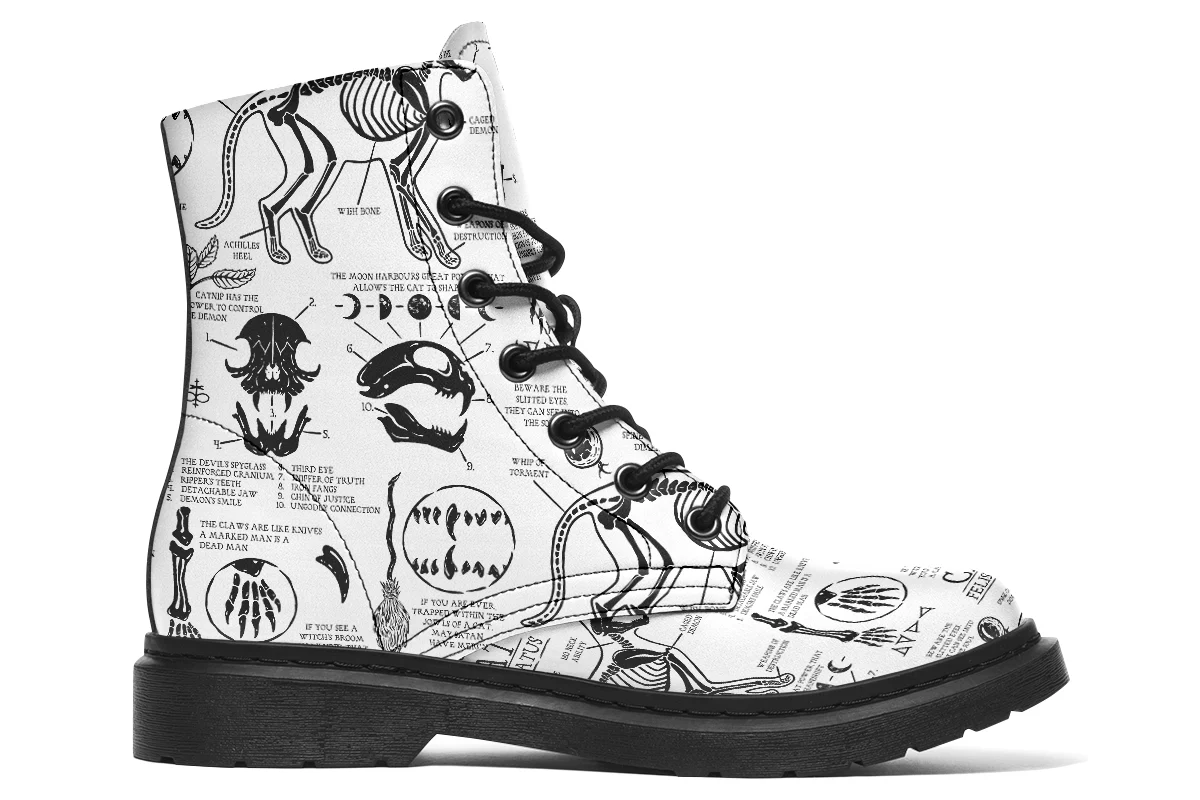 White Cat Study Boots - Image 3