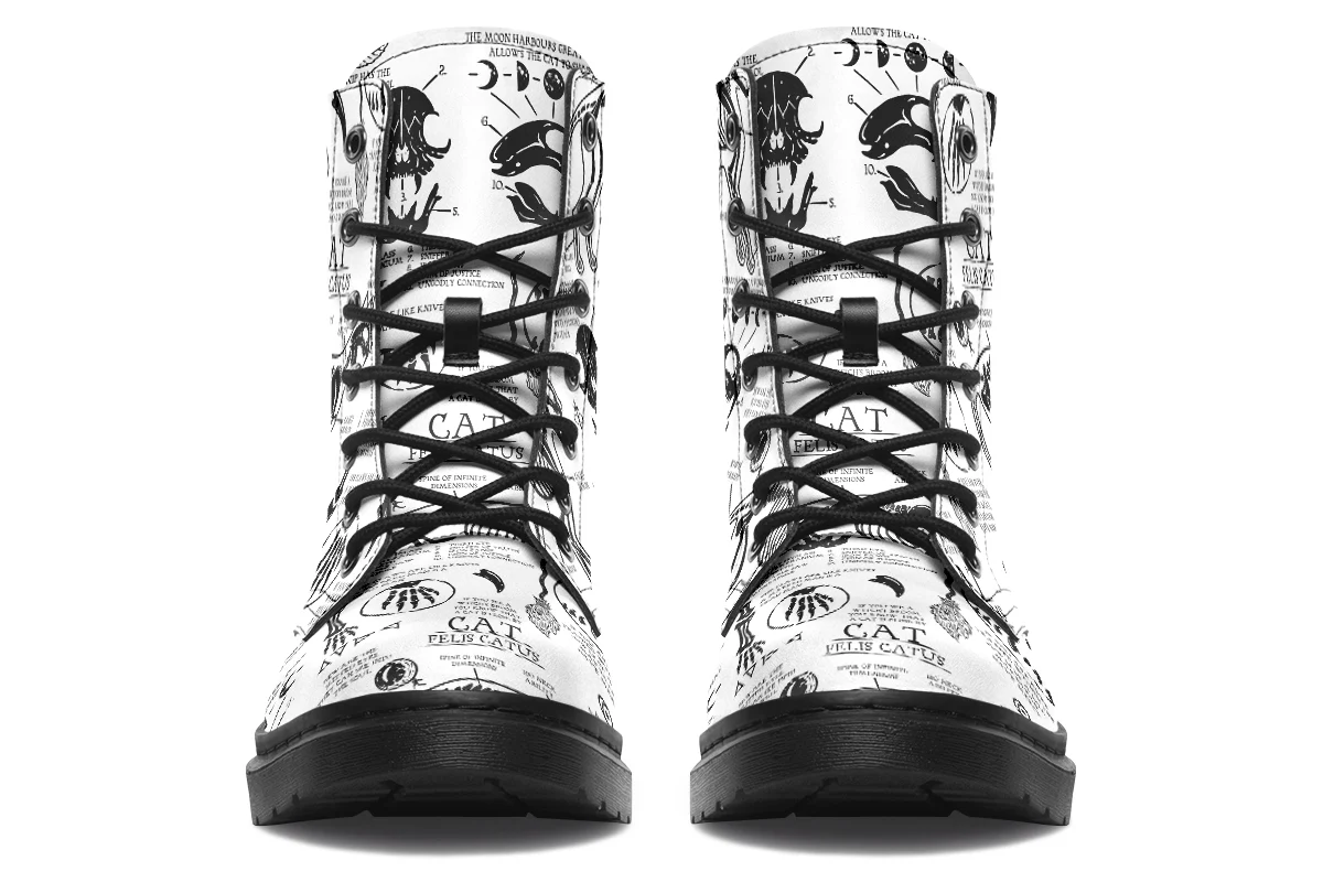 White Cat Study Boots - Image 6