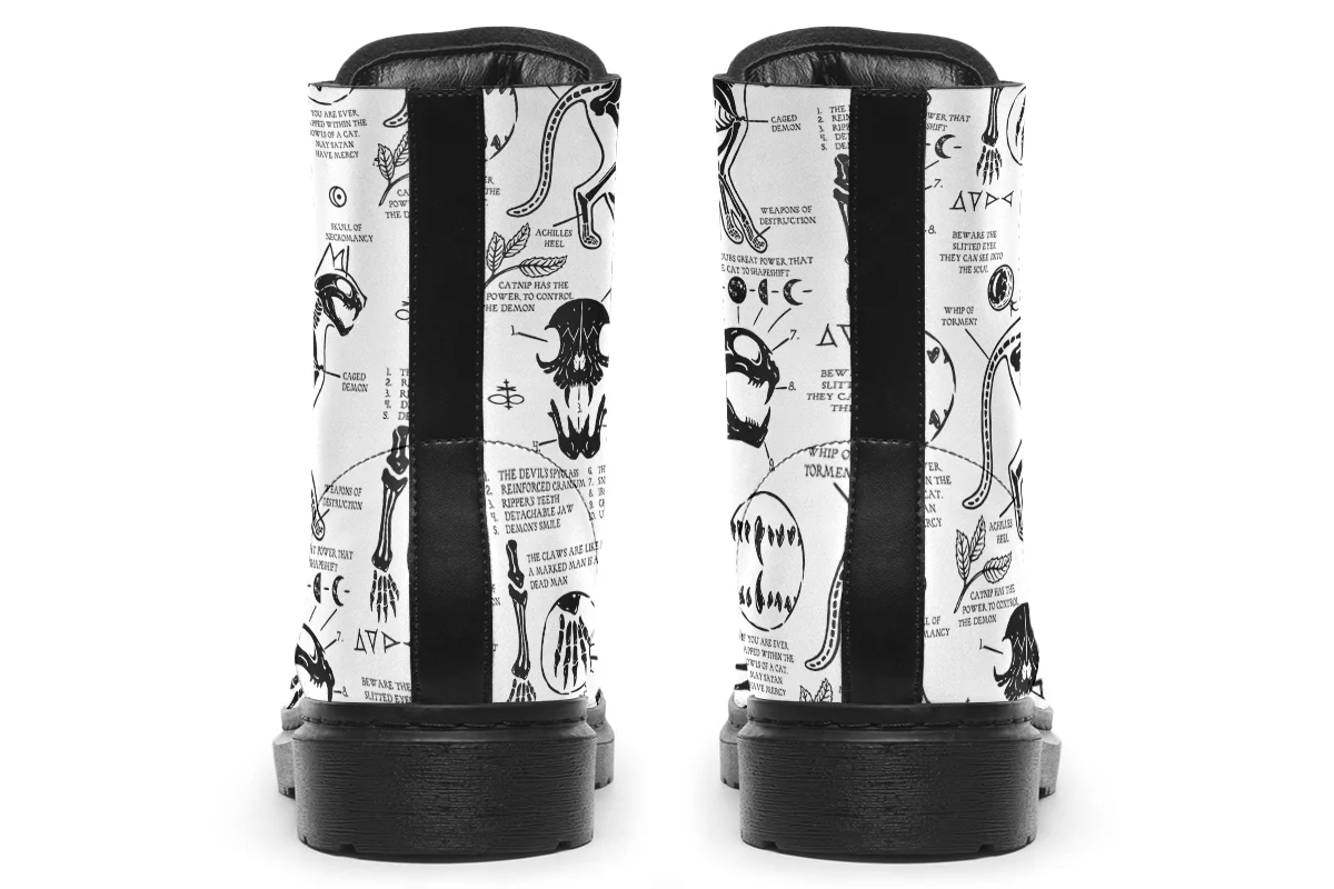 White Cat Study Boots - Image 7