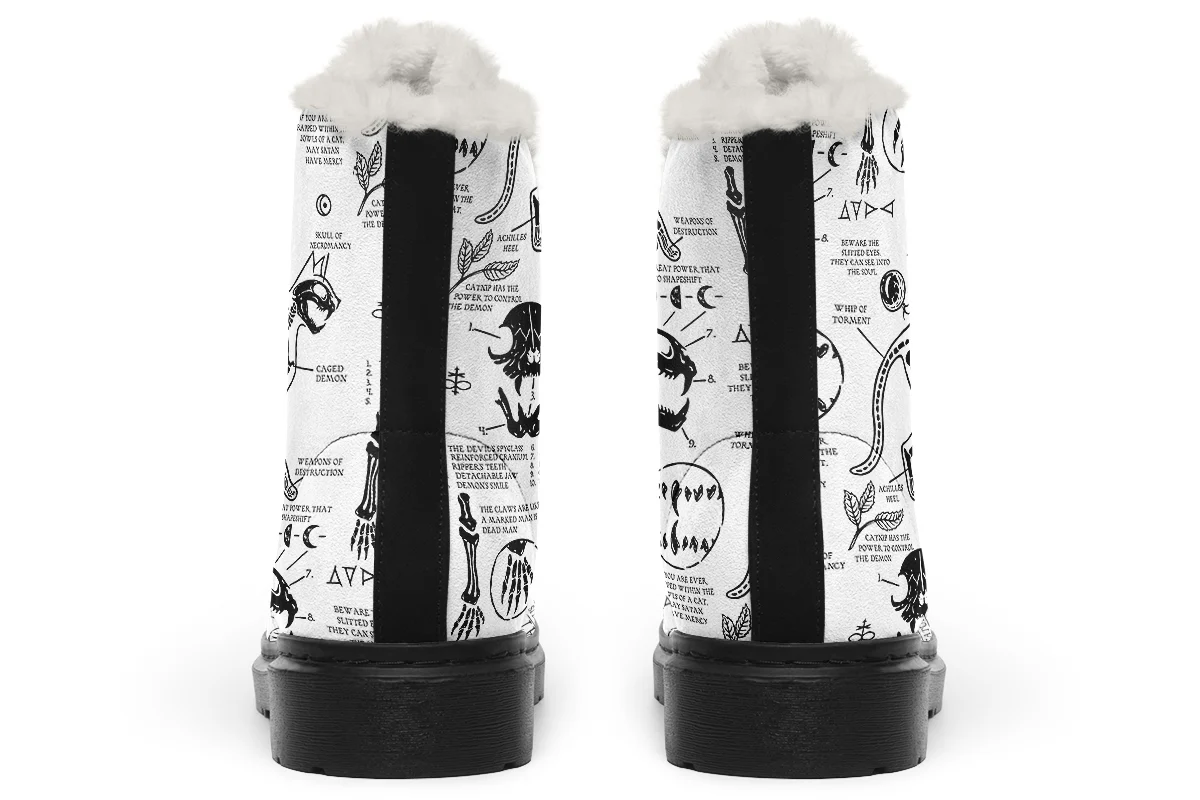 White Cat Study Winter Boots - Image 4