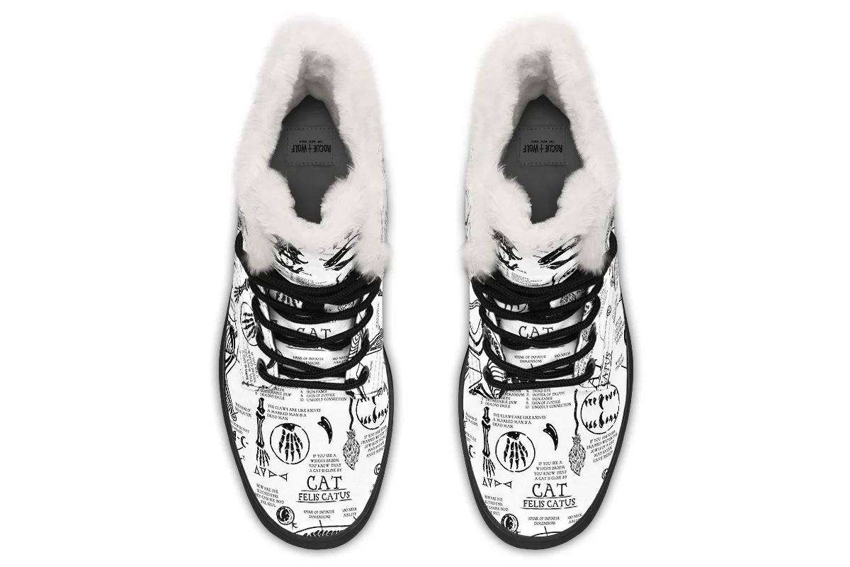 White Cat Study Winter Boots - Image 7