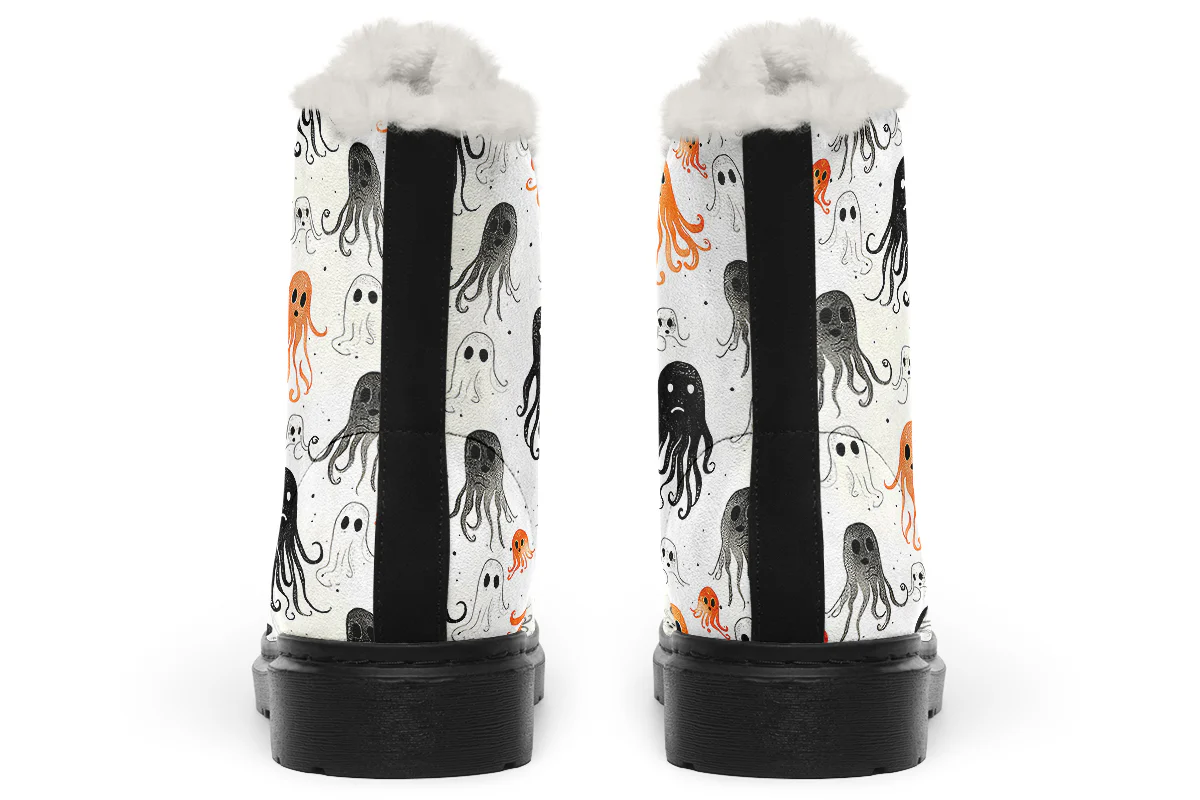 White Deep Haunting Winter Boots - Image 4