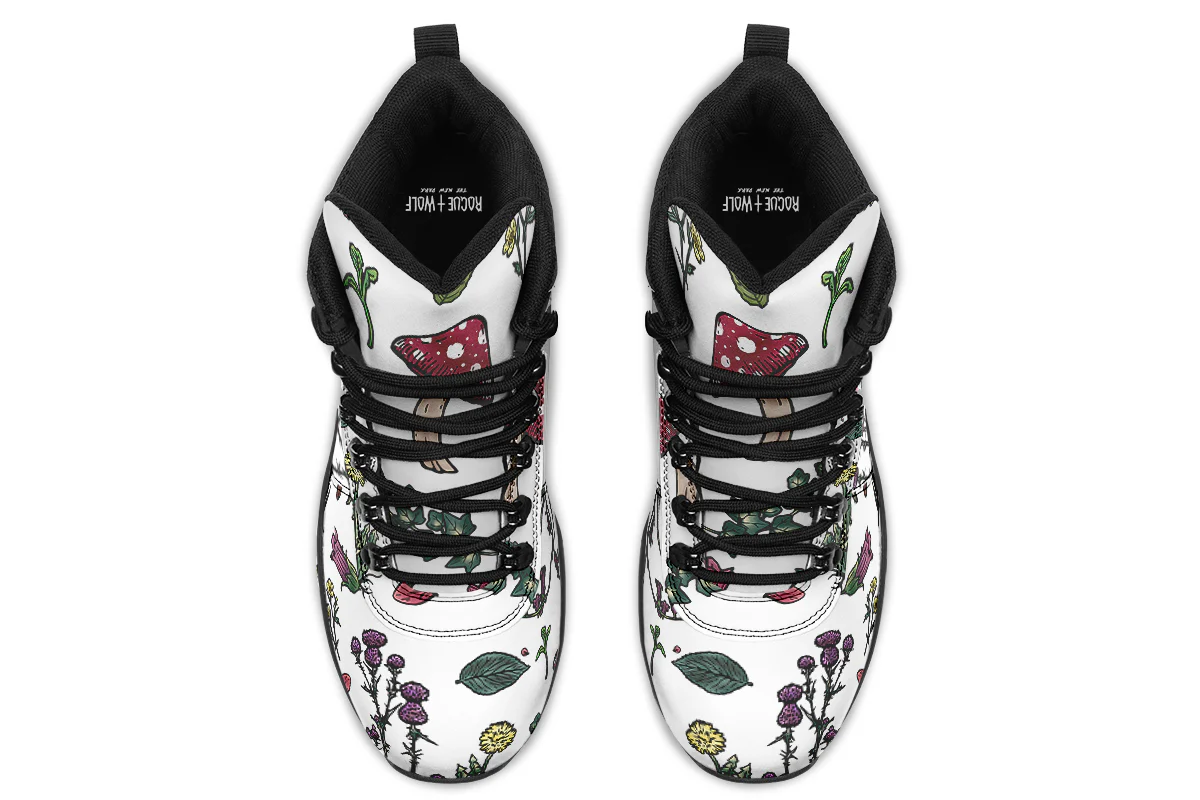 White Herbology Outdoor Boots - Image 6