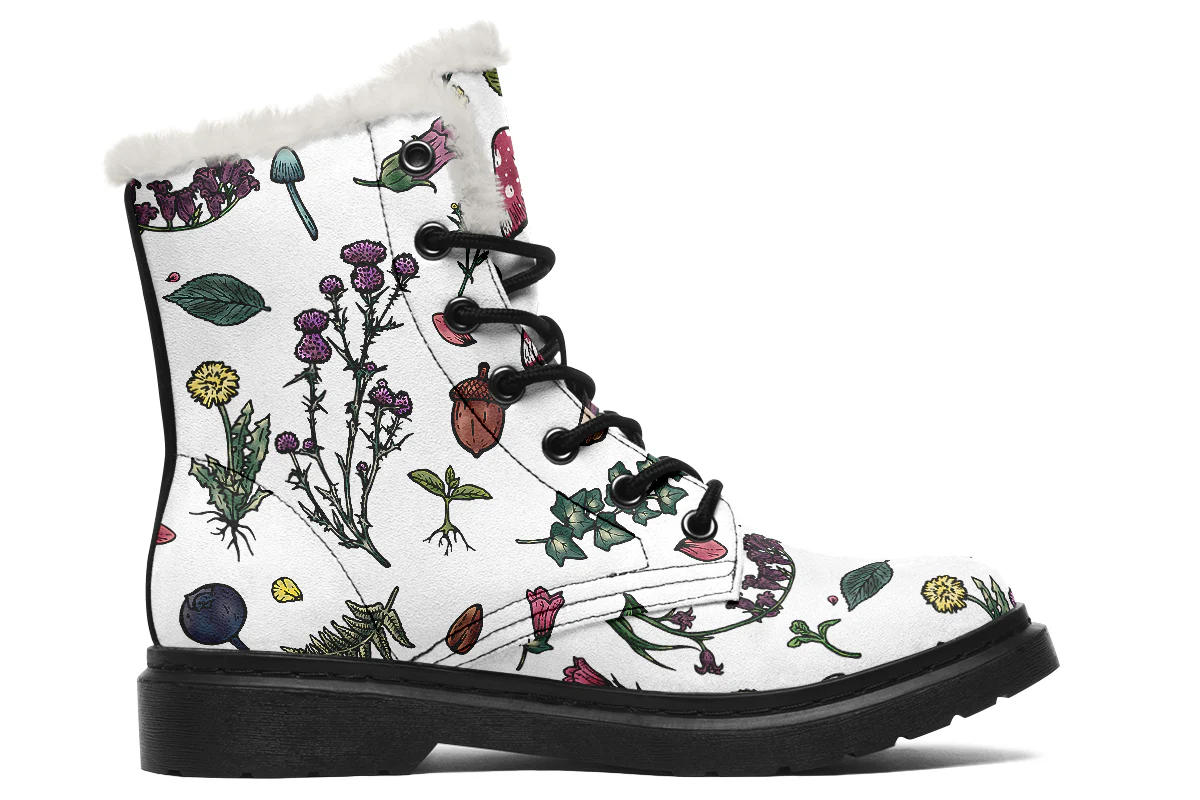 White Herbology Winter Boots - Image 2