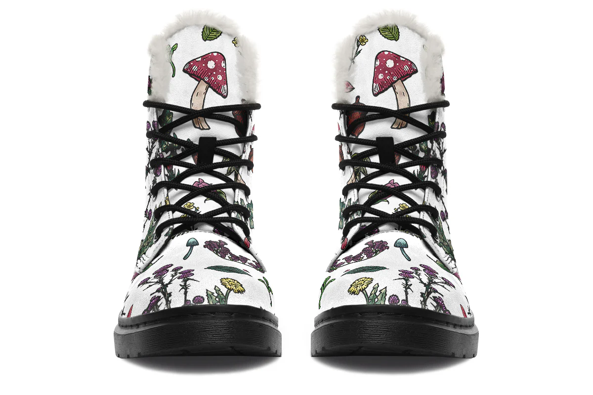 White Herbology Winter Boots - Image 3