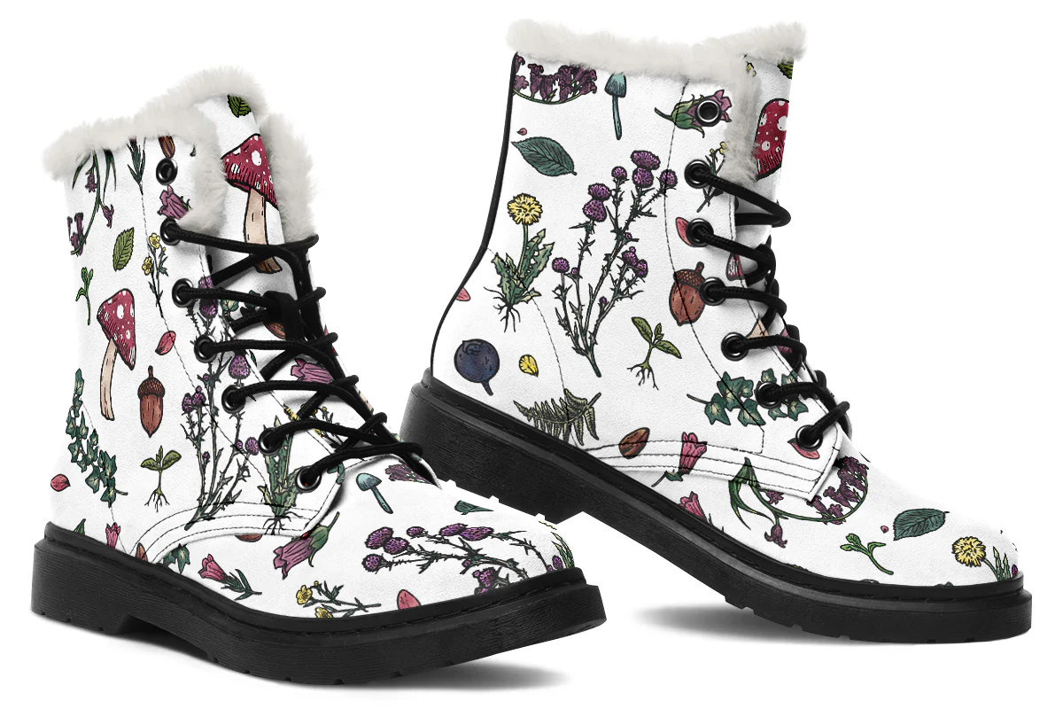 White Herbology Winter Boots - Image 5