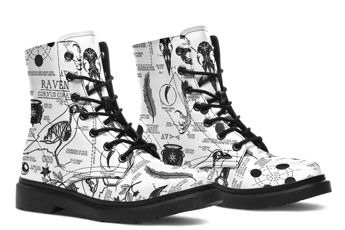 White Raven Study Boots - Image 2