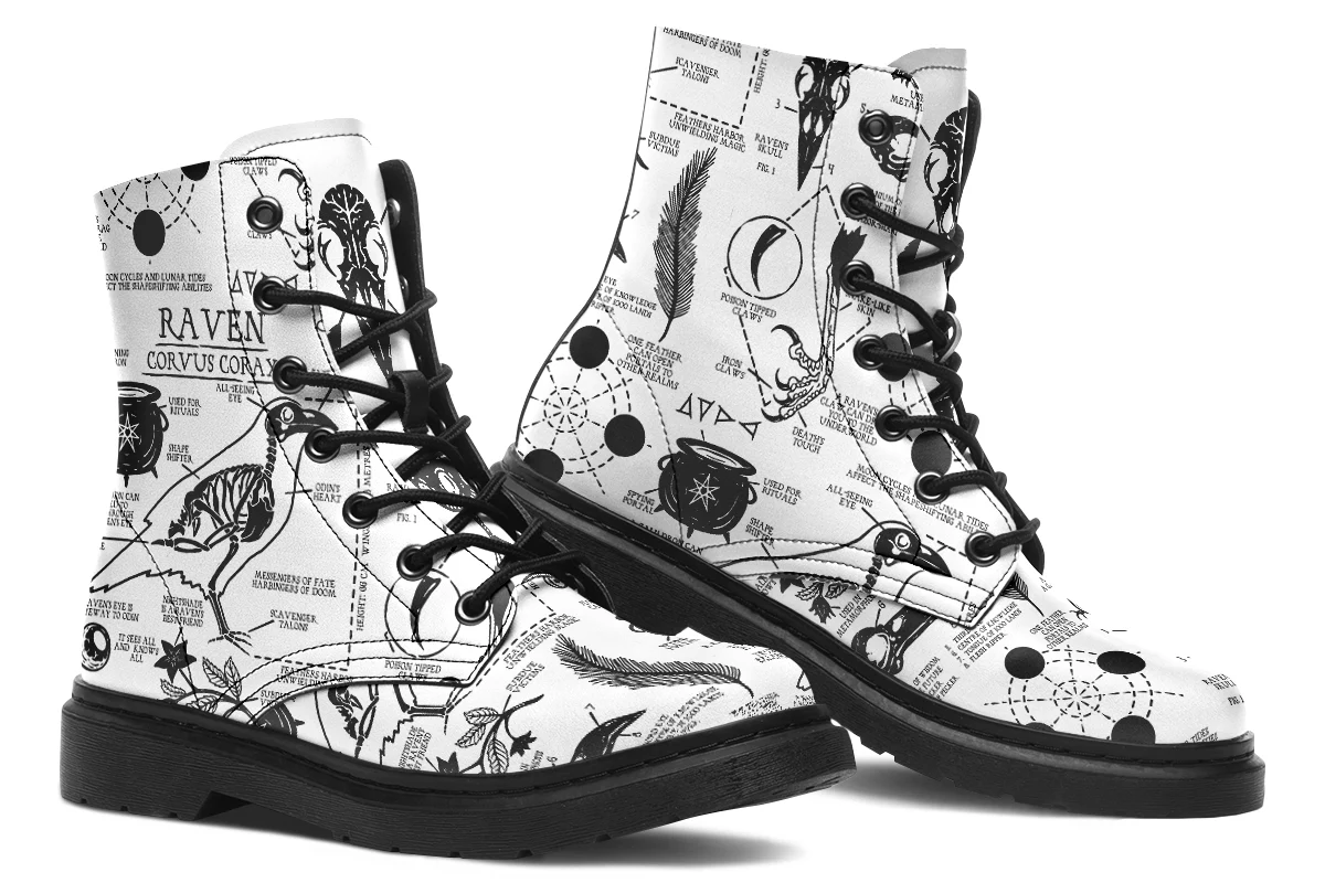 White Raven Study Boots - Image 5