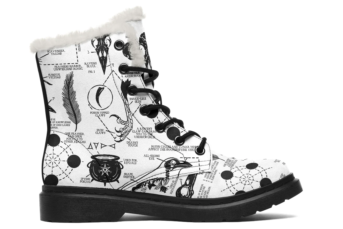White Raven Study Winter Boots - Image 2