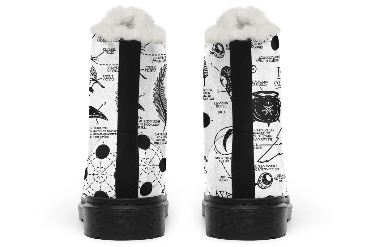 White Raven Study Winter Boots - Image 4