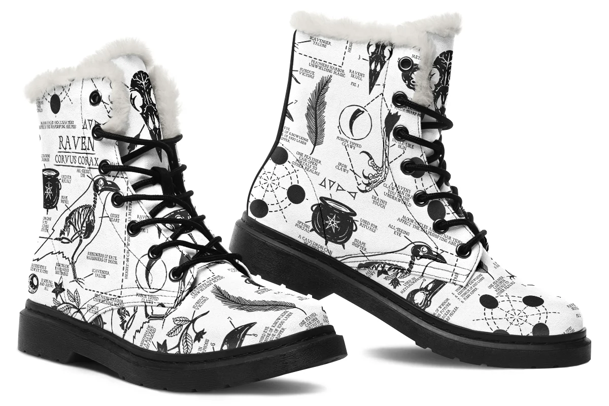 White Raven Study Winter Boots - Image 5