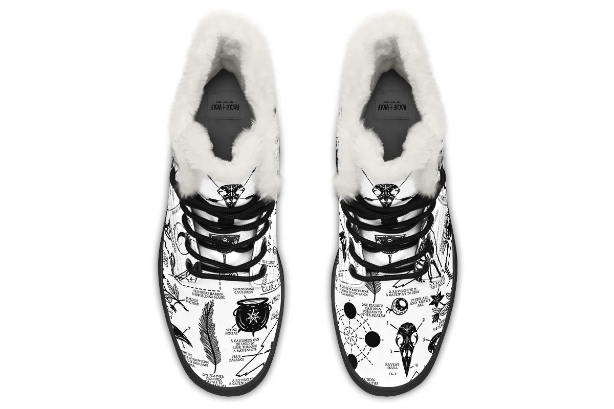 White Raven Study Winter Boots - Image 7