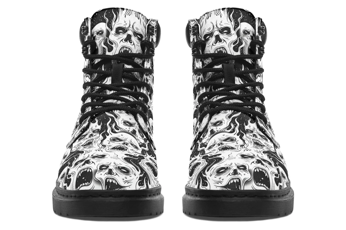 White Torment Classic Boots - Image 4