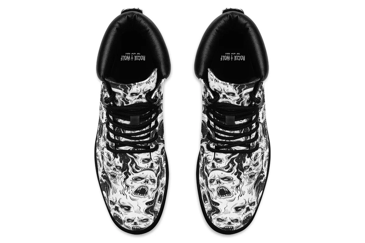 White Torment Classic Boots - Image 6