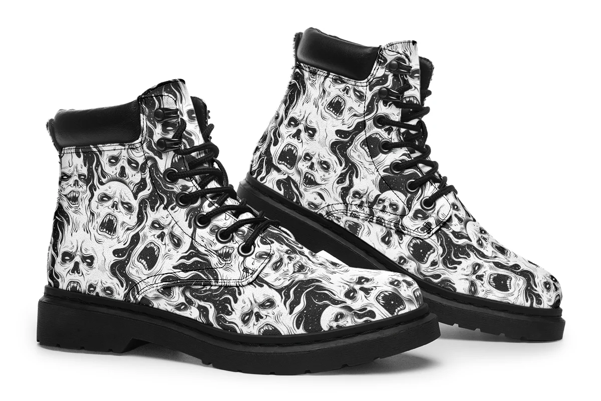 White Torment Classic Boots - Image 7