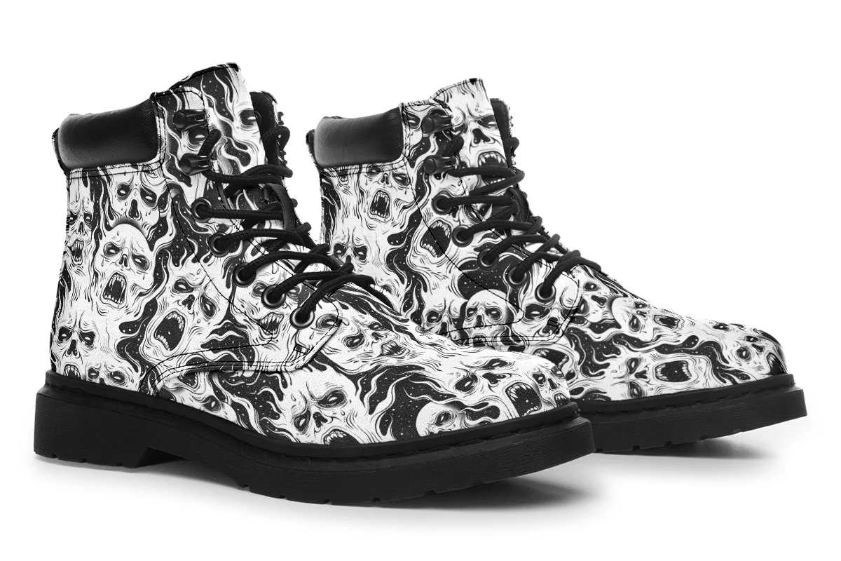 White Torment Classic Boots - Image 8