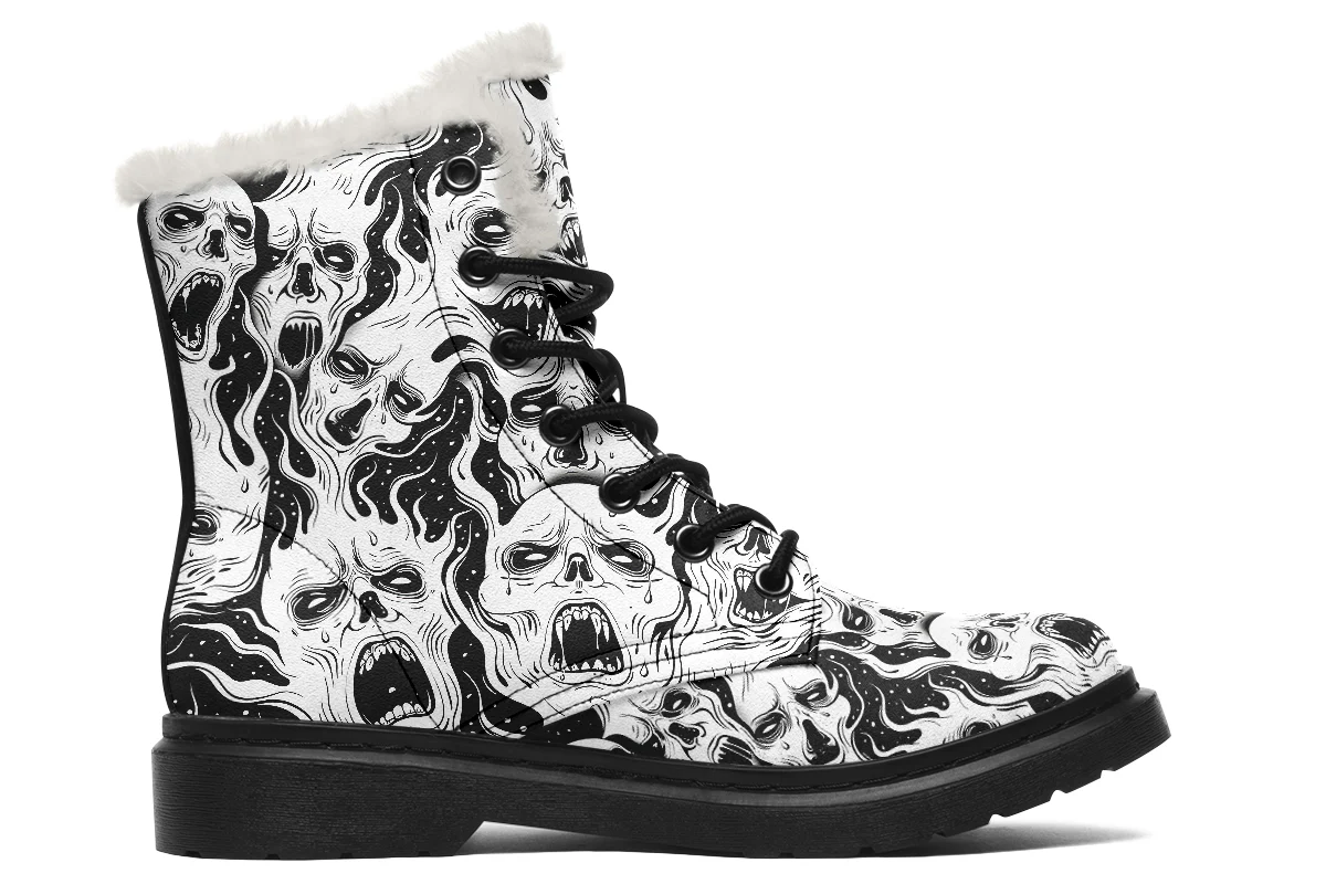 White Torment Winter Boots - Image 2