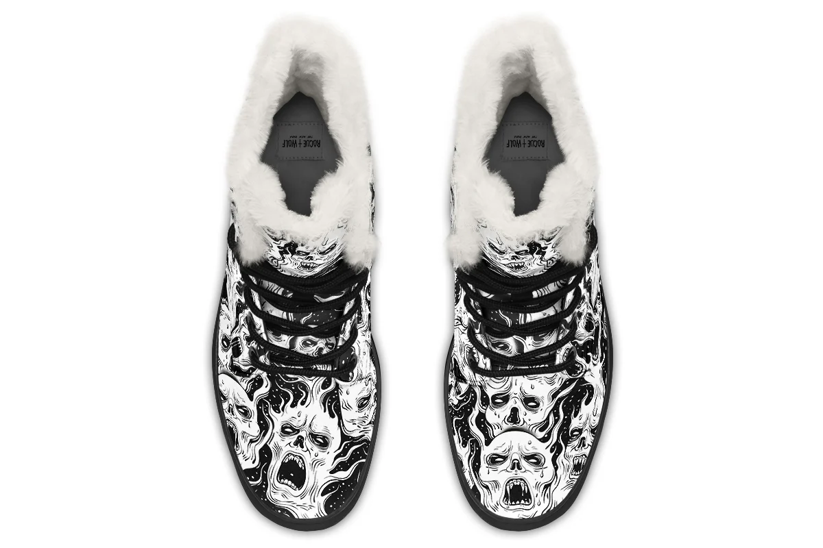 White Torment Winter Boots - Image 7