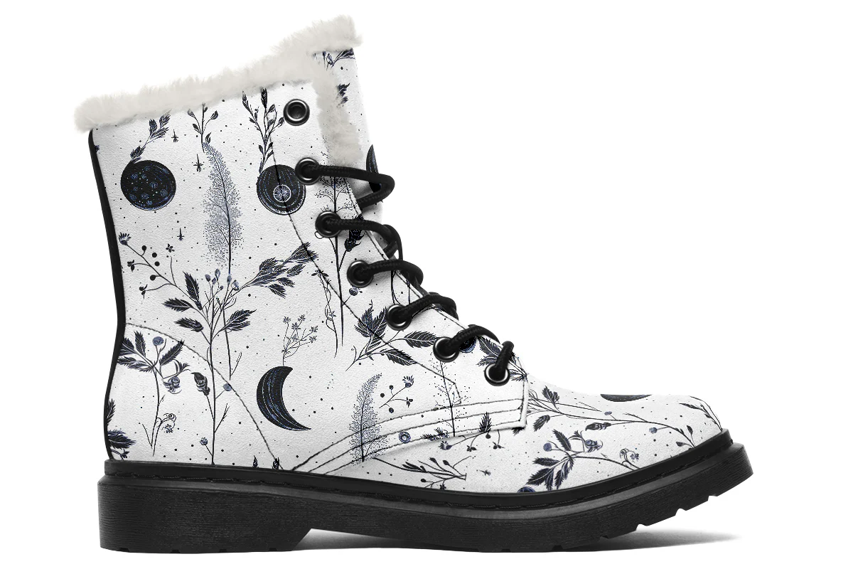 White Twilight Garden Winter Boots - Image 2