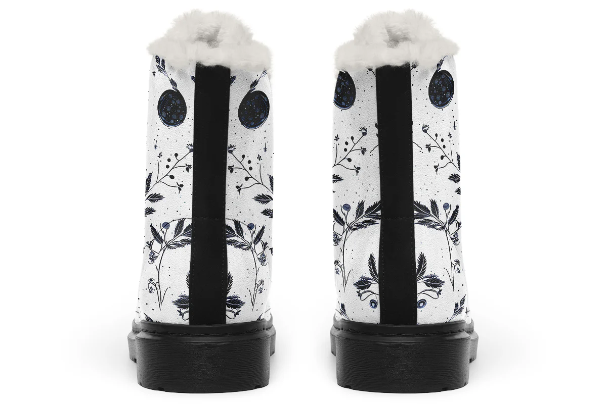 White Twilight Garden Winter Boots - Image 4