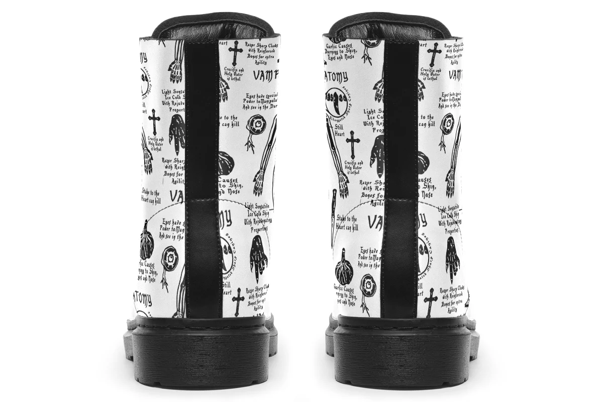White Vampire Study Boots - Image 7
