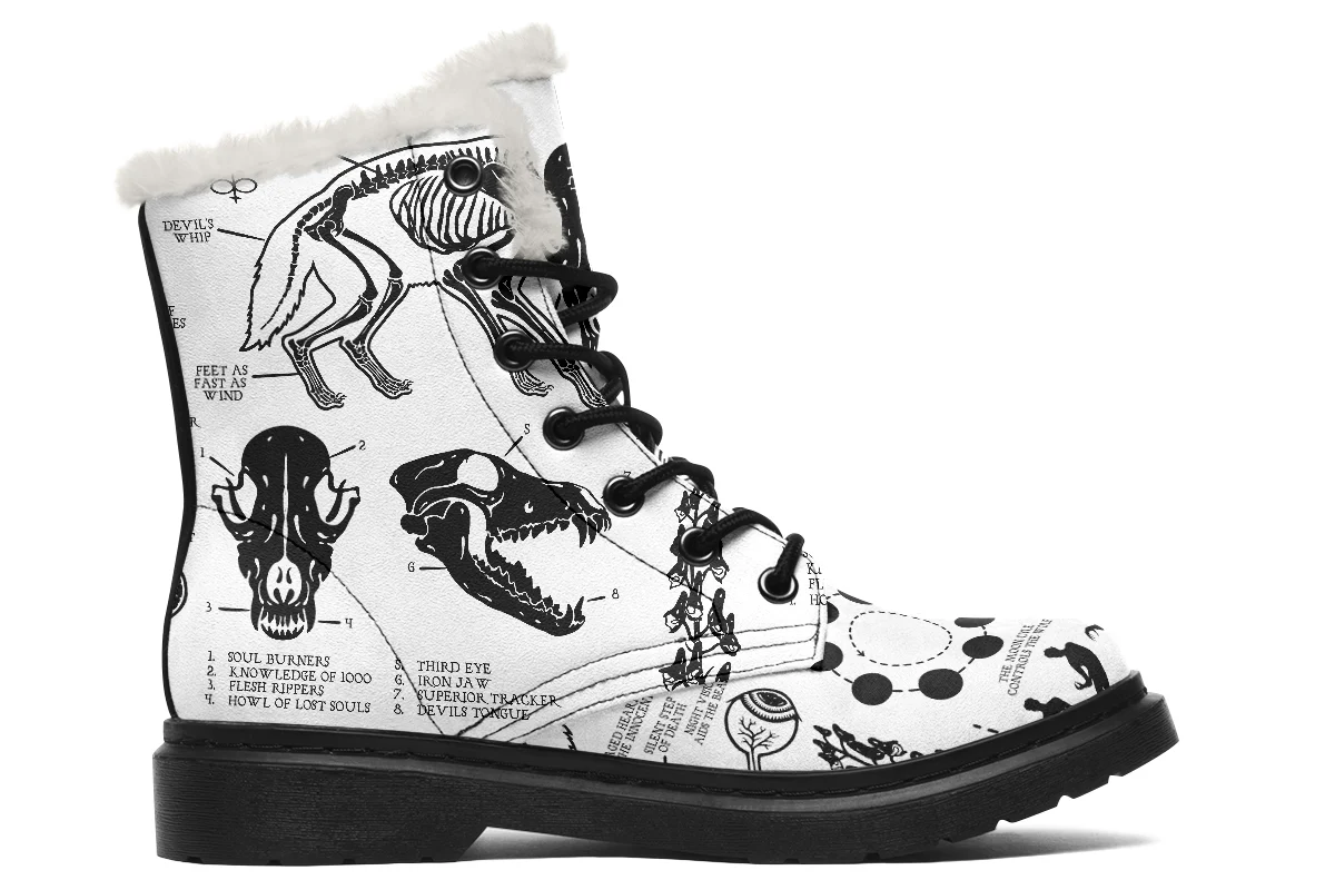 White Wolf Study Winter Boots - Image 2