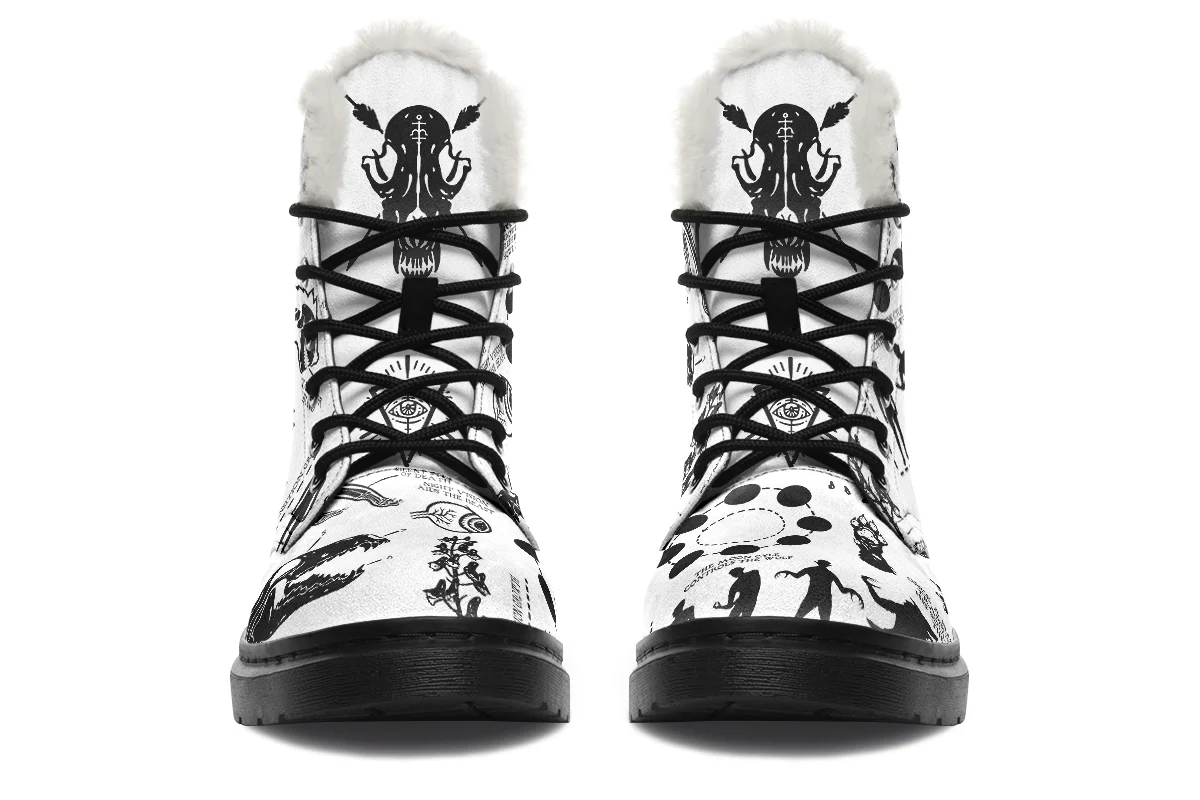 White Wolf Study Winter Boots - Image 3