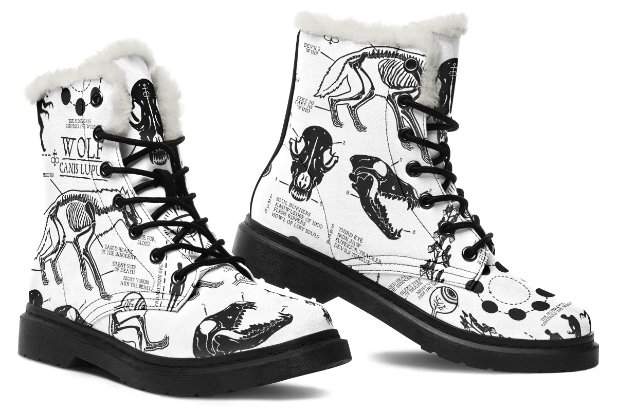 White Wolf Study Winter Boots - Image 5
