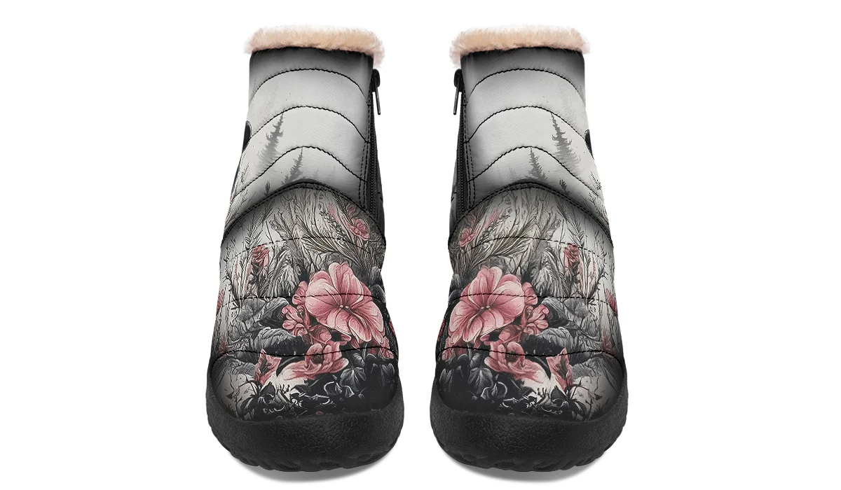 Wildflower Bear Comfy Winter Boots - Image 4
