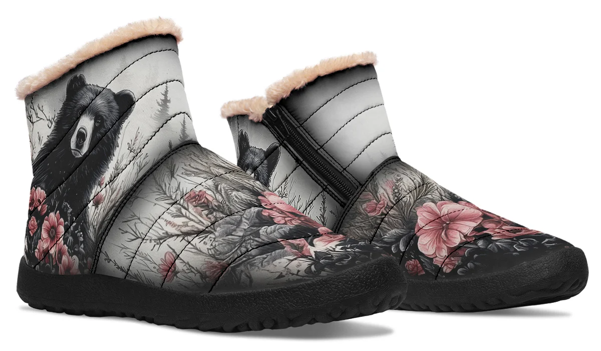 Wildflower Bear Comfy Winter Boots - Image 7
