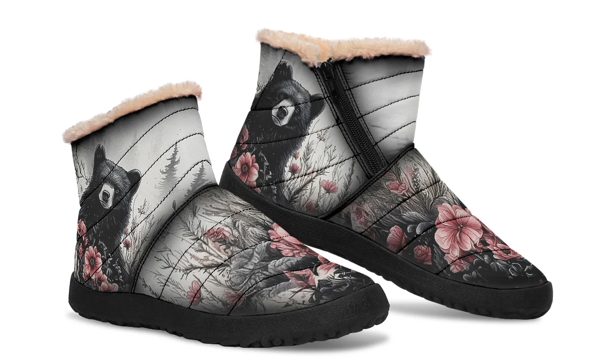 Wildflower Bear Comfy Winter Boots - Image 9