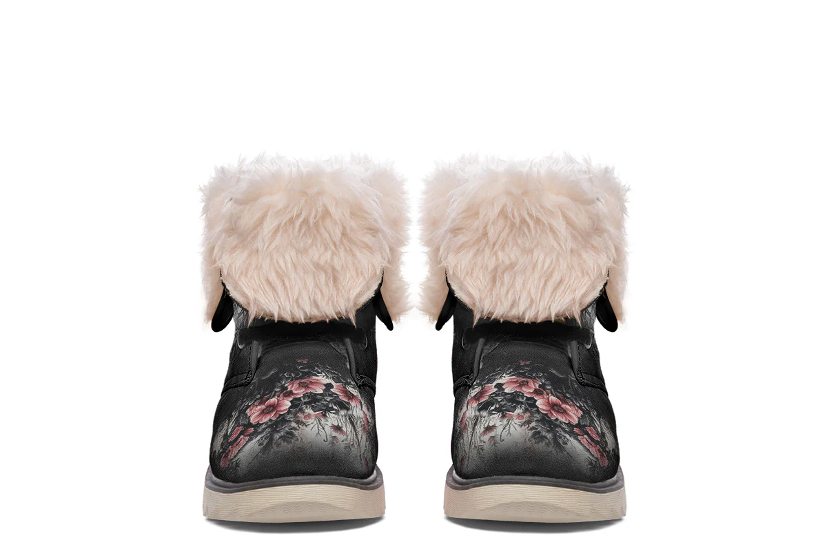 Wildflower Bear Fold Over Winter Boots - Image 12