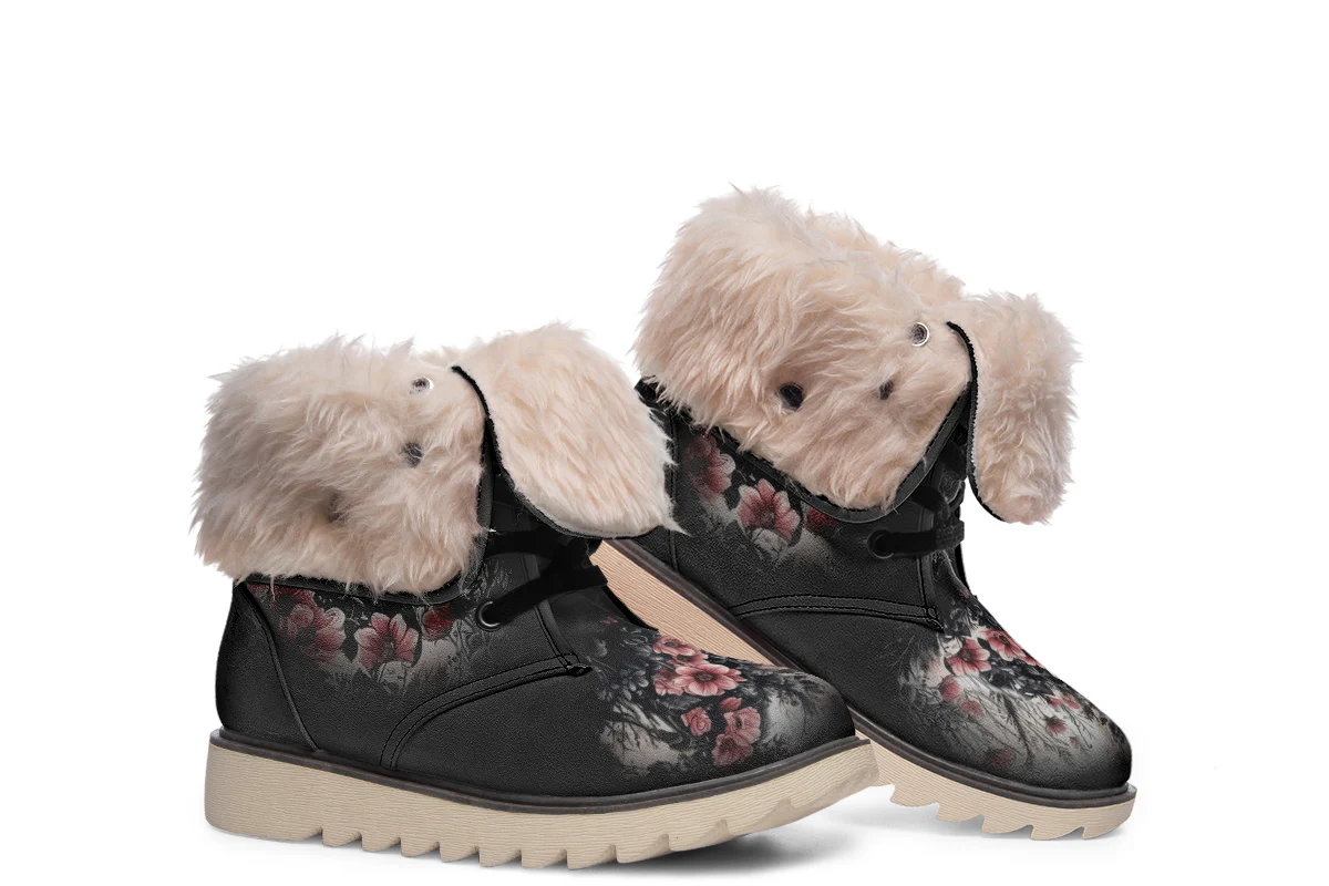 Wildflower Bear Fold Over Winter Boots - Image 15