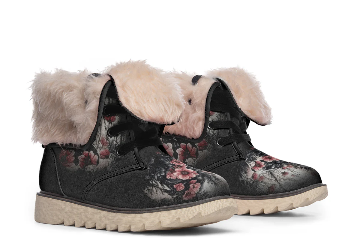 Wildflower Bear Fold Over Winter Boots - Image 16