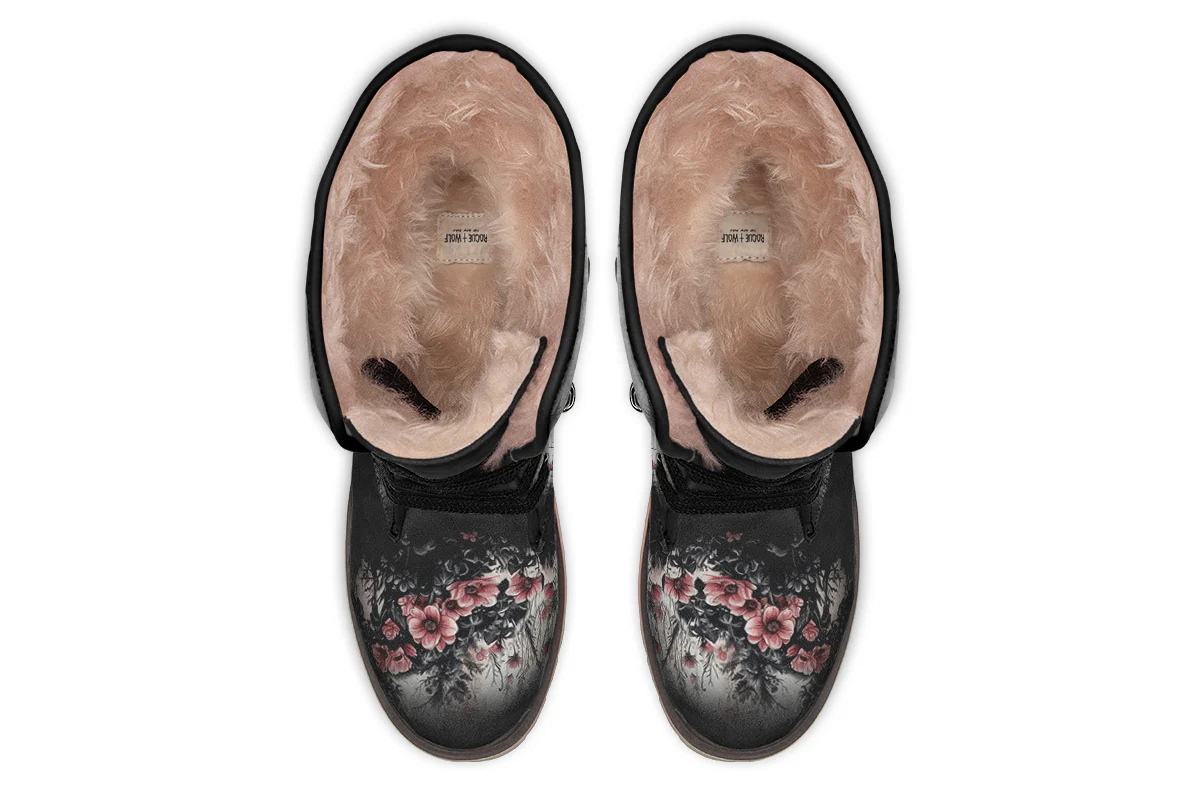 Wildflower Bear Fold Over Winter Boots - Image 6