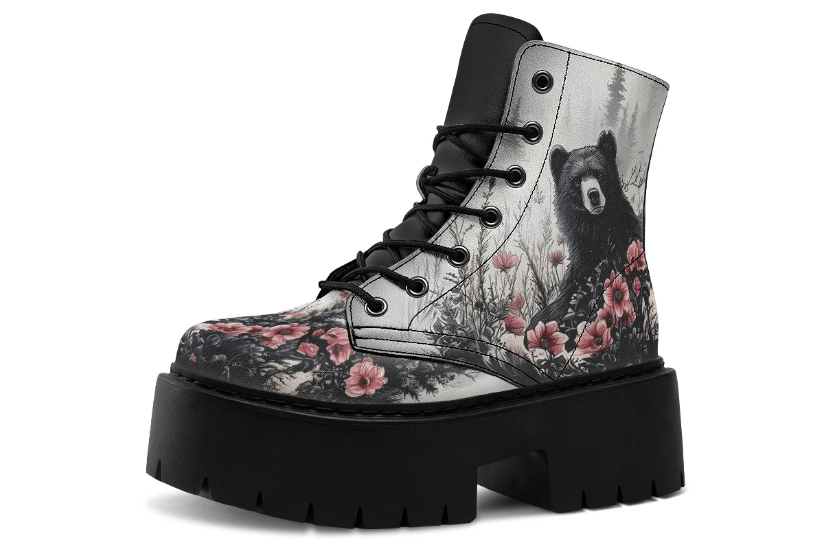 Wildflower Bear Platform Boots - Image 2