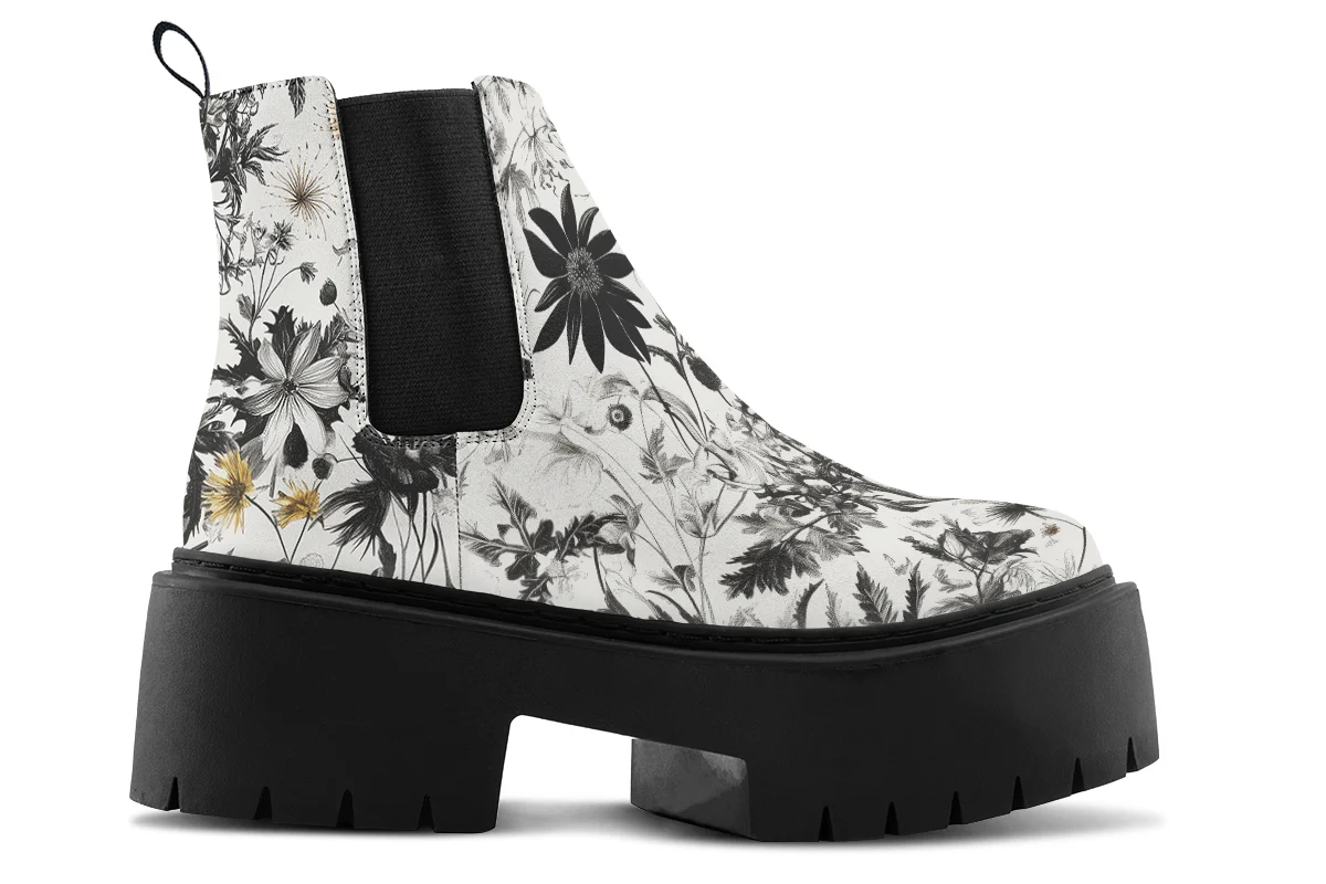 Wildflower Platform Chelsea Boots - Image 3