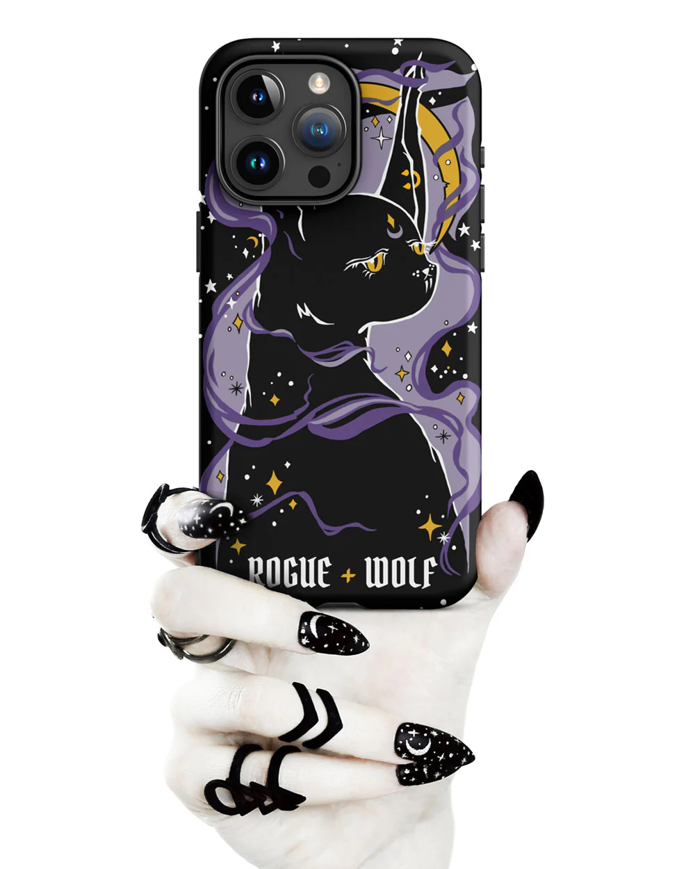 Witch Kitten Tough Phone Case for iPhone - Image 2