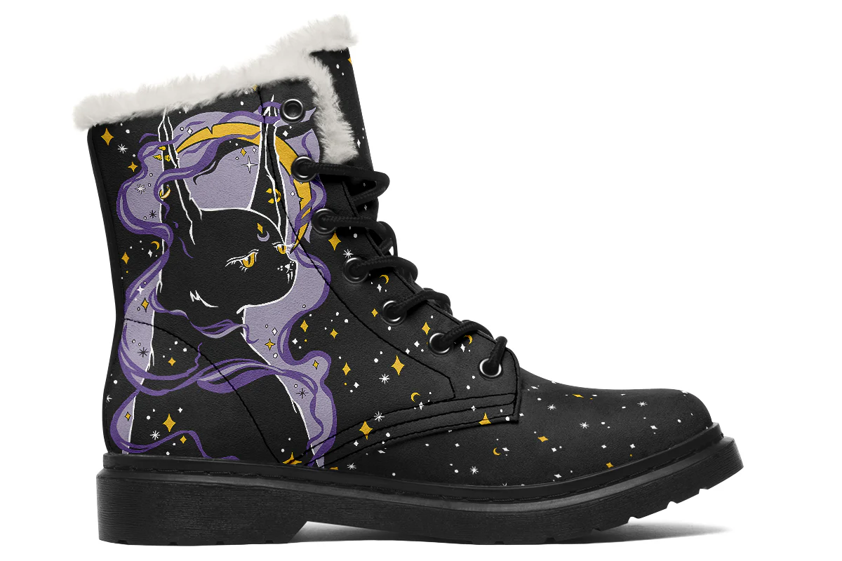 Witch Kitten Winter Boots - Image 2