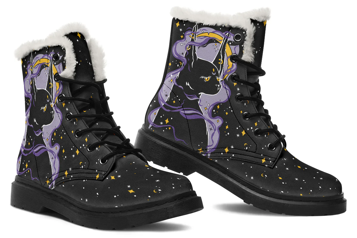 Witch Kitten Winter Boots - Image 5