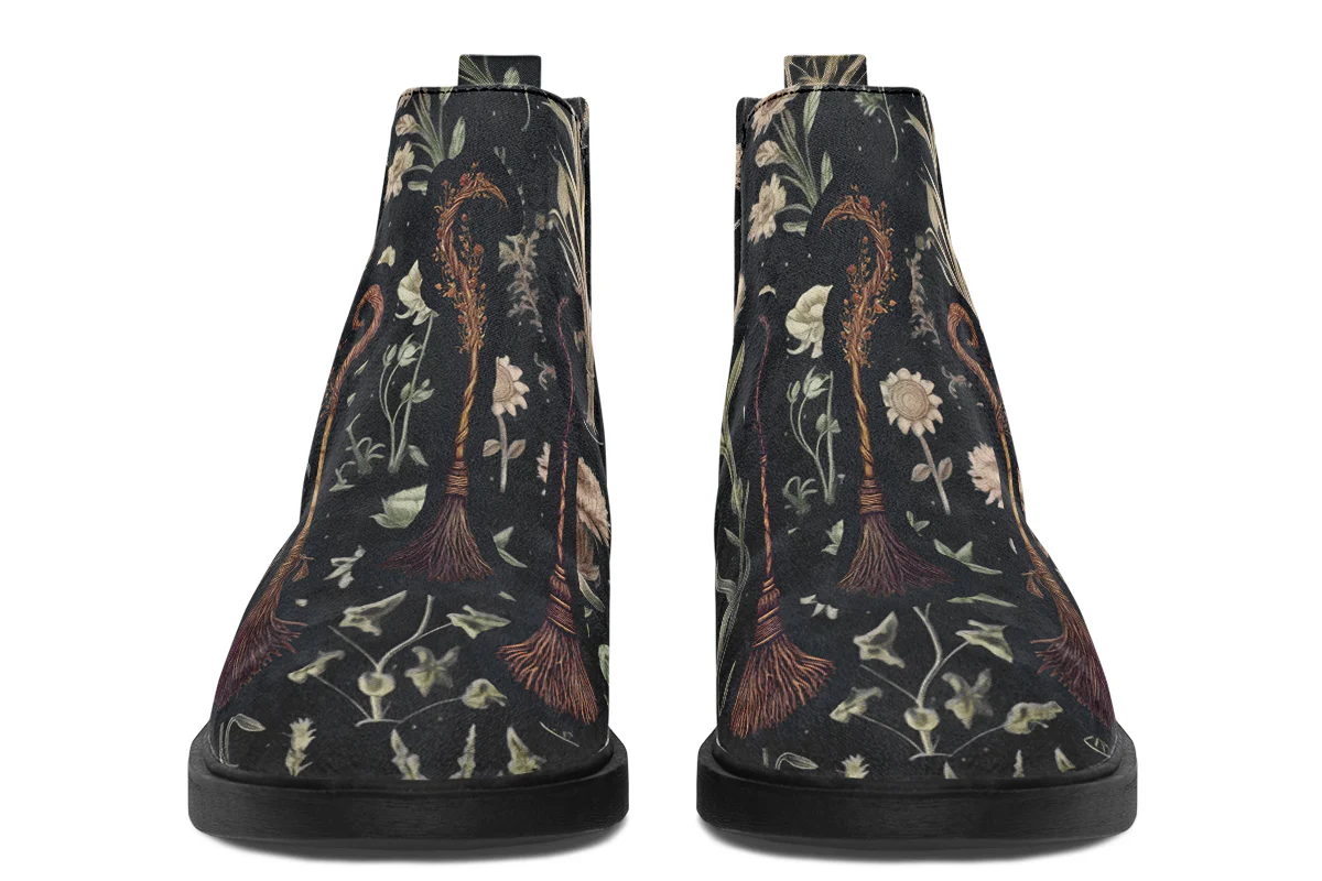 Witches' Broomsticks Chelsea Boots - Image 4