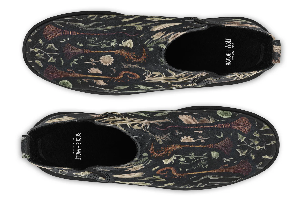 Witches' Broomsticks Chelsea Boots - Image 6
