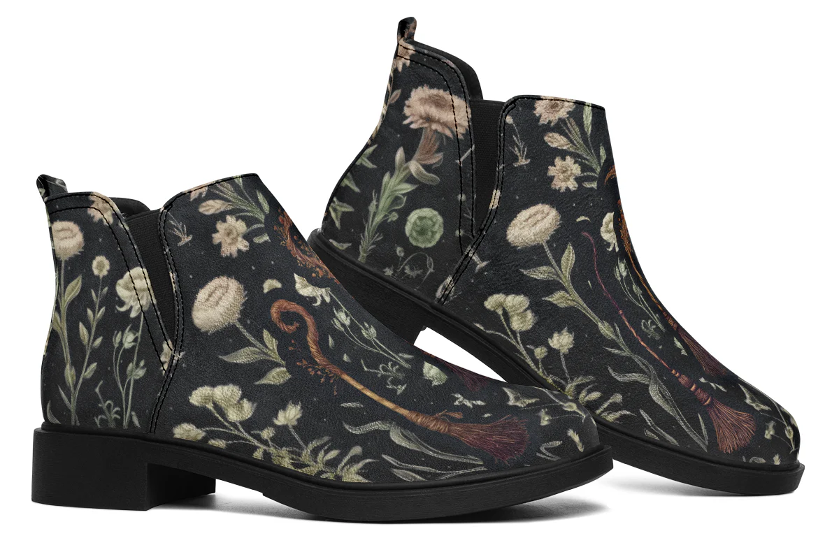 Witches' Broomsticks Chelsea Boots - Image 7