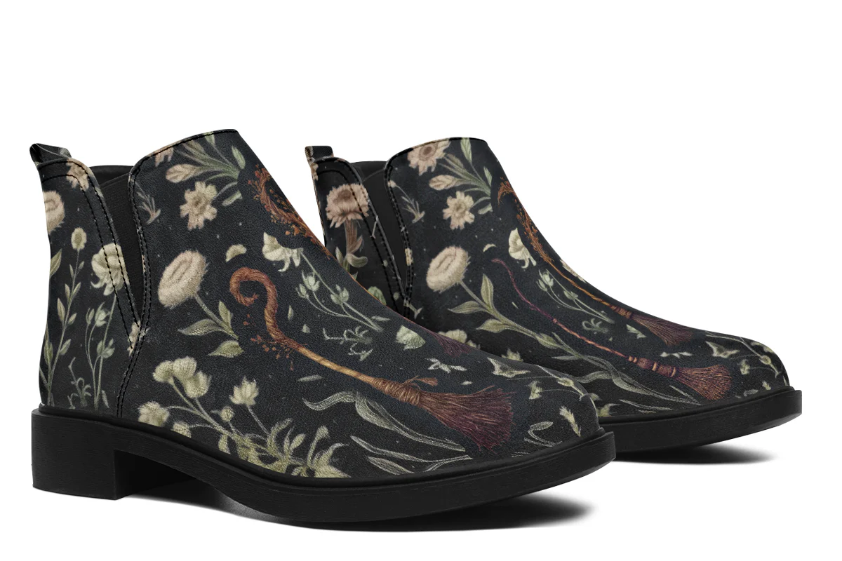 Witches' Broomsticks Chelsea Boots - Image 8