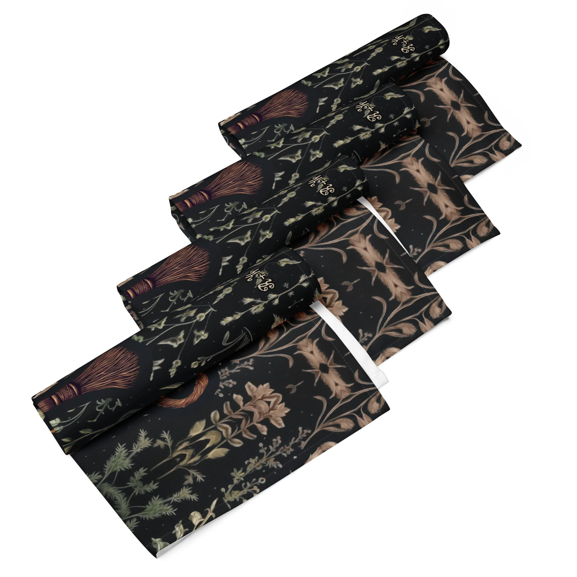Witches' Broomsticks Cloth Napkin Set - Image 10