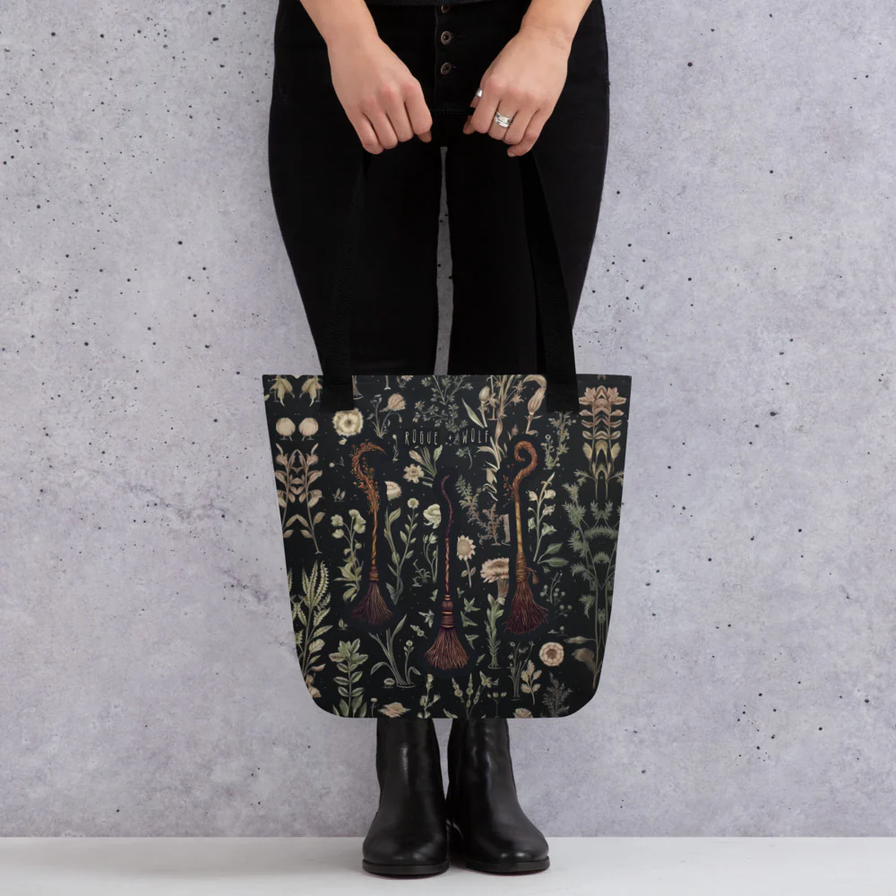 Witches' Broomsticks Tote Bag - Image 6